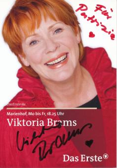 Viktoria Brams   Marienhof  TV Serien Autogrammkarte original signiert 