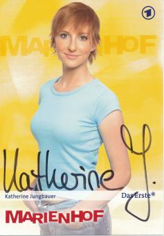 Katherine Jungbauer   Marienhof  TV Serien Autogrammkarte original signiert 