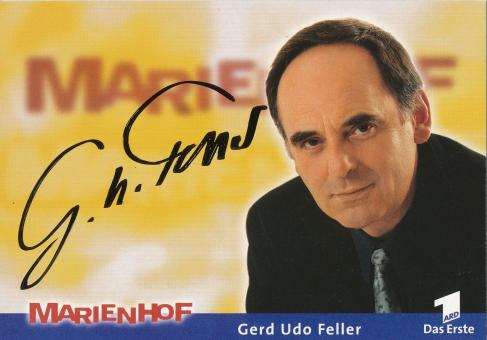 Gerd Udo Feller  Marienhof  TV Serien Autogrammkarte original signiert 