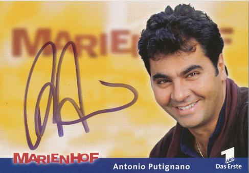 Antonio Putignano  Marienhof  TV Serien Autogrammkarte original signiert 