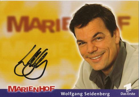 Wolfgang Seidenberg  Marienhof  TV Serien Autogrammkarte original signiert 