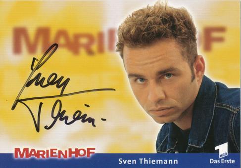 Sven Thiemann  Marienhof  TV Serien Autogrammkarte original signiert 