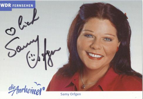 Samy Orfgen  Die Anrheiner  TV Serien Autogrammkarte original signiert 