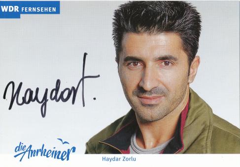 Haydar Zorlu  Die Anrheiner  TV Serien Autogrammkarte original signiert 