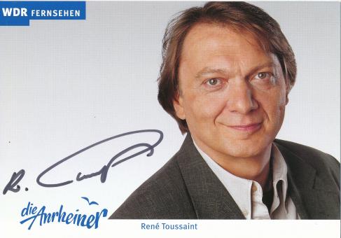 Rene Toussaint  Die Anrheiner  TV Serien Autogrammkarte original signiert 