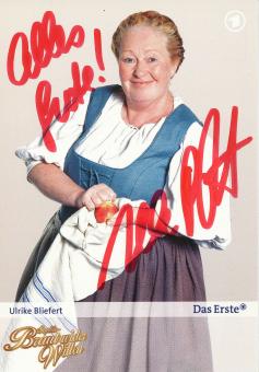 Ulrike Bliefert  Sophie Braut wider Willen  TV Serien Autogrammkarte original signiert 
