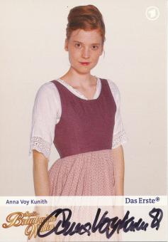 Anna Voy Kunith  Sophie Braut wider Willen  TV Serien Autogrammkarte original signiert 