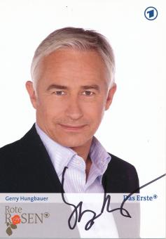 Gerry Hungbauer   Rote Rosen  TV Serien Autogrammkarte original signiert 