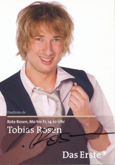 Tobias Rosen  Rote Rosen  TV Serien Autogrammkarte original signiert 