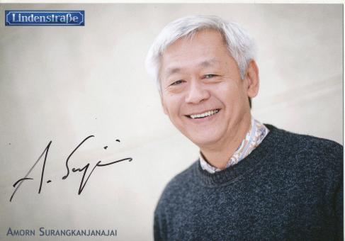 Amorn Surangkanjanajal  Lindenstraße  TV Serien Autogrammkarte original signiert 