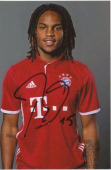 Renato Sanches  FC Bayern München  Fußball Autogramm Foto original signiert 