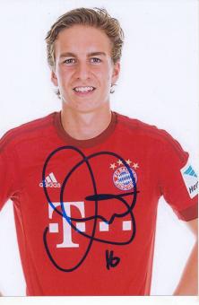 Gianluca Gaudino  FC Bayern München  Fußball Autogramm Foto original signiert 