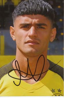 Mo Dahoud  Borussia Dortmund  Fußball Autogramm Foto original signiert 