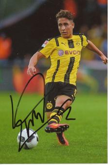 Emre Mor  Borussia Dortmund  Fußball Autogramm Foto original signiert 