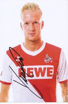 Kevin Vogt  FC Köln  Fußball Autogramm Foto original signiert 