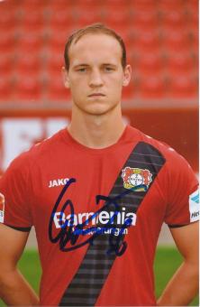 Niklas Lomb  Bayer 04 Leverkusen  Fußball Autogramm Foto original signiert 