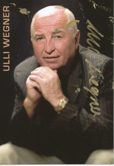 Ulli Wegner  Boxen Trainer Autogrammkarte original signiert 