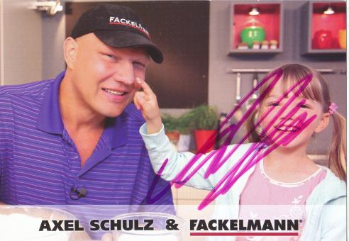 Axel Schulz  Boxen Autogrammkarte original signiert 