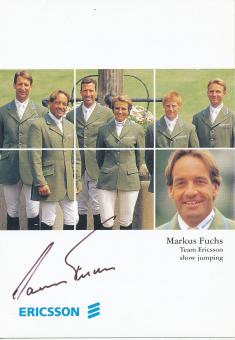 Markus Fuchs  Reiten  Autogrammkarte original signiert 
