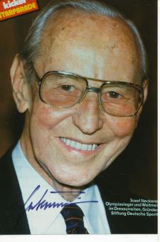 Josef Neckermann † 1992  Reiten  Autogramm Foto original signiert 