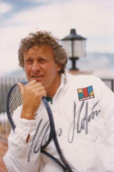Klaus Hofsäss  Tennis Autogramm Foto original signiert 