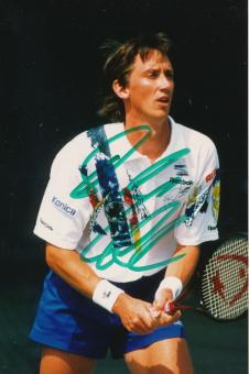 Bernd Karbacher  Tennis Autogramm Foto original signiert 
