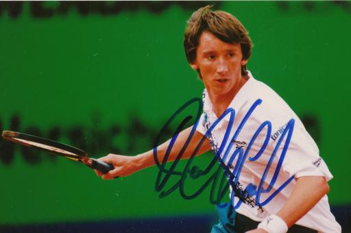 Bernd Karbacher  Tennis Autogramm Foto original signiert 