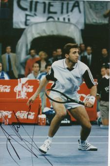 Diego Nargiso  Italien  Tennis Autogramm Foto original signiert 