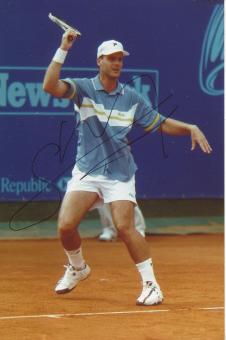 Cyriel Saulnier  Frankreich  Tennis Autogramm Foto original signiert 