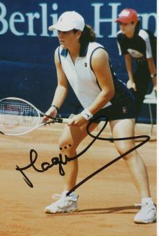Magüi Serna  Spanien  Tennis Autogramm Foto original signiert 