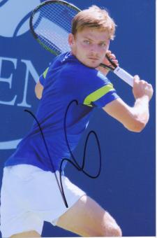 David Goffin  Belgien  Tennis Autogramm Foto original signiert 