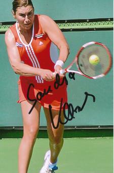 Sandra Klösel  Tennis Autogramm Foto original signiert 