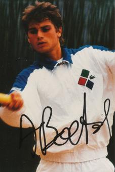 Arnaud Boetsch  Frankreich  Tennis  Autogramm Foto original signiert 