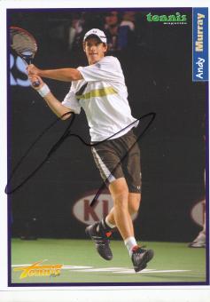 Andy Murray  Großbritanien  Tennis  Autogrammkarte original signiert 