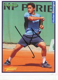 Nicolas Almagro  Italien  Tennis  Autogrammkarte original signiert 