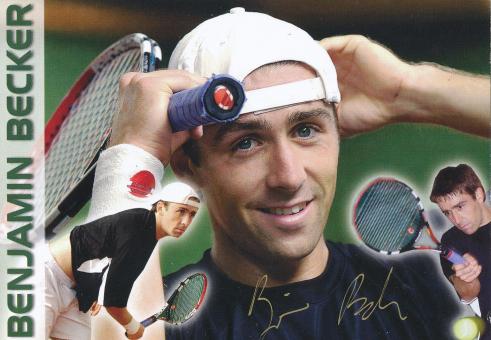 Benjamin Becker  Tennis  Autogrammkarte original signiert 