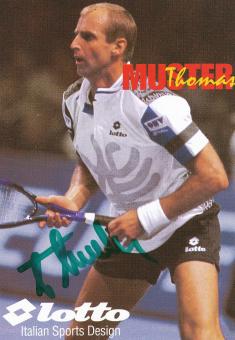 Thomas Muster  Österreich Tennis  Autogrammkarte original signiert 