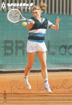 Petra Keppeler  Tennis  Autogrammkarte original signiert 