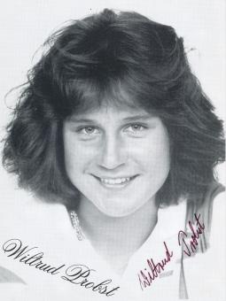 Wiltrud Probst   Tennis  Autogrammkarte original signiert 