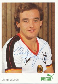 Karl Heinz Schulz  DHB Handball Autogrammkarte original signiert 