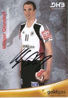 Holger Glandorf  DHB Handball Autogrammkarte original signiert 