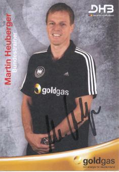 Martin Heuberger  DHB Handball Autogrammkarte original signiert 