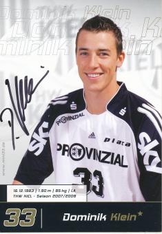 Dominik Klein  2007/08  THW Kiel Handball Autogrammkarte original signiert 