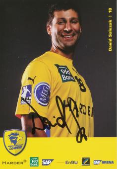 David Szlezak  Rhein Neckar Löwen Handball Autogrammkarte original signiert 