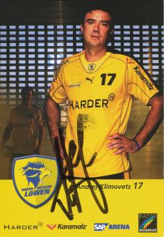 Andrej Klimovets  Rhein Neckar Löwen Handball Autogrammkarte original signiert 