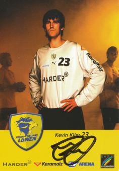 Kevin Klier  Rhein Neckar Löwen Handball Autogrammkarte original signiert 