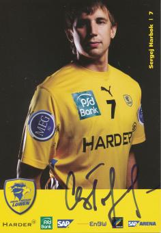 Siarhej Harbok  Rhein Neckar Löwen Handball Autogrammkarte original signiert 