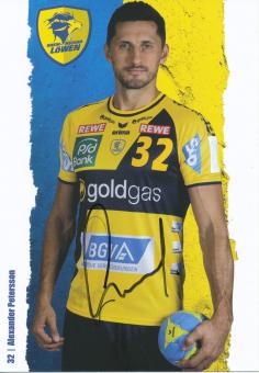 Alexander Petersson   Rhein Neckar Löwen Handball Autogrammkarte original signiert 