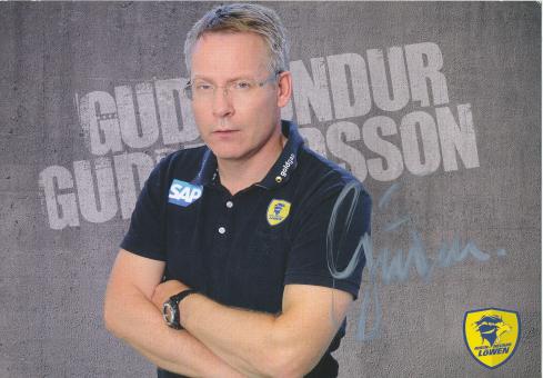 Gudmundur Gudmundsson  Rhein Neckar Löwen Handball Autogrammkarte original signiert 