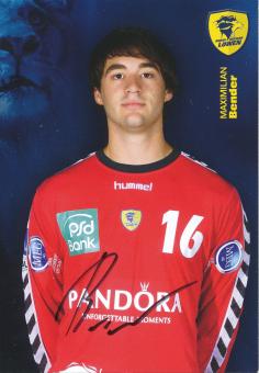 Maximilian Bender  Rhein Neckar Löwen Handball Autogrammkarte original signiert 